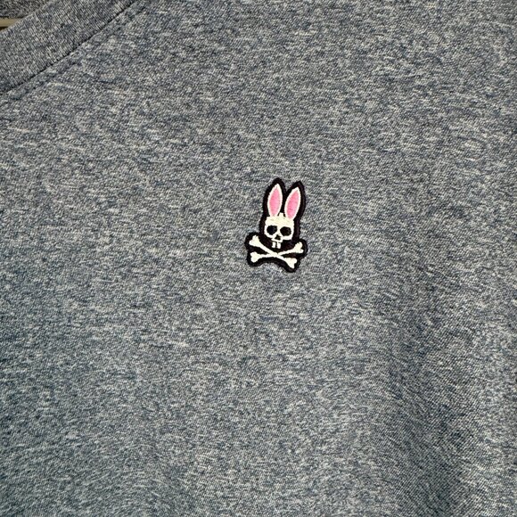 🐰 Psycho Bunny V-Neck T-Shirt – Men’s Large (Size 6) 🐰 - Picture 2 of 4